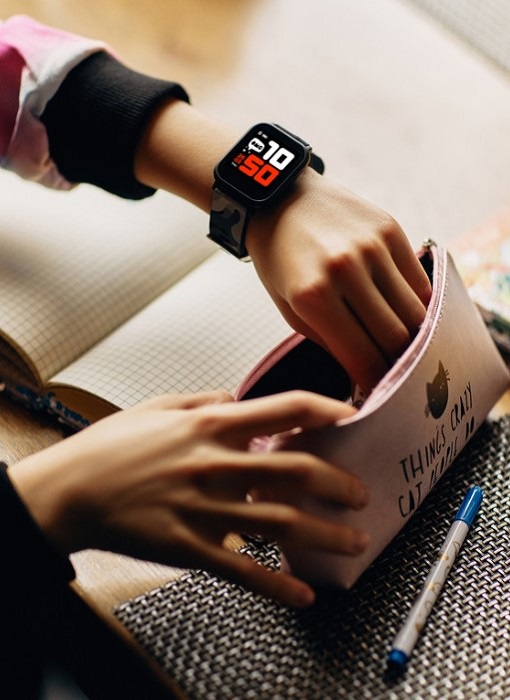 Obr&aacute;zok CANYON My Dino KW-33 GREEN/CAMO smart hodinky zelen&eacute;