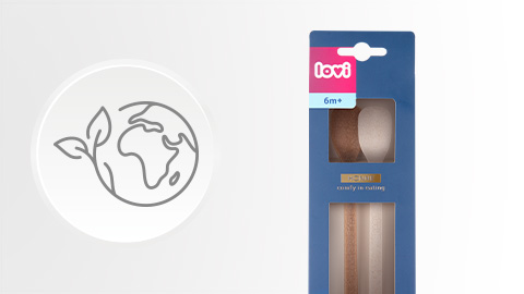 Obrázok LOVI Prvé kŕmiace lyžičky Granola 2 ks (6)