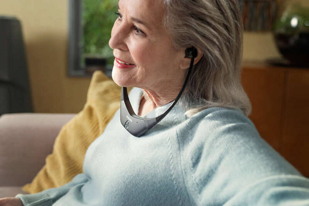 Obrázek PHILIPS TAE8005BK/10 bezdrátová televizní sluchátka do uší (2)