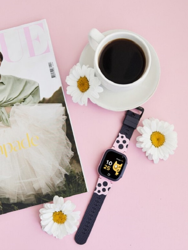 Obr&aacute;zok CANYON Sandy KW-34 smart hodinky ružovosiv&eacute; (2)