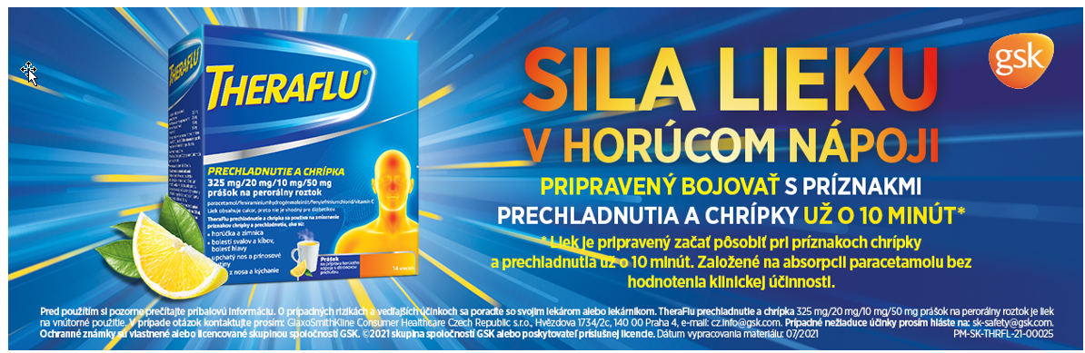Obr&aacute;zok THERAFLU Prechladnutie a chr&iacute;pka 14 vreciek