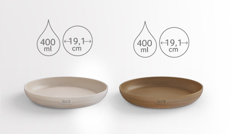 Obr&aacute;zok LOVI Tanieriky Granola 2 ks (2)