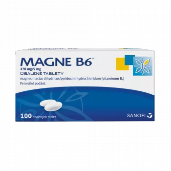 MAGNE B6 470 mg/5 mg obalené tablety 60 kusov