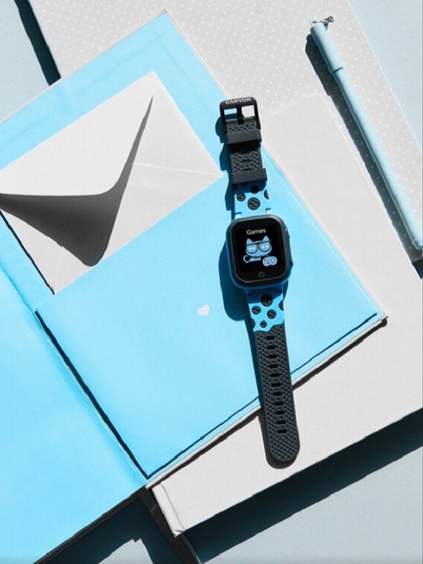 Obrázok CANYON Sandy KW-34 smart hodinky modrosivé (2)