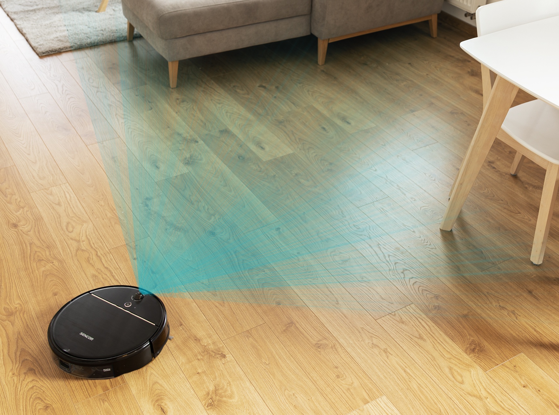 Obrázok SENCOR SRV 8550 BK robotický vysávač