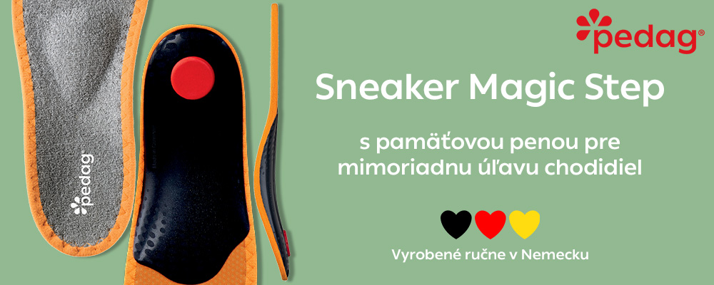 Obr&aacute;zok PEDAG Sneaker Magic Step Ortopedick&aacute; vložka s pam&auml;ťovou penou 1 p&aacute;r
