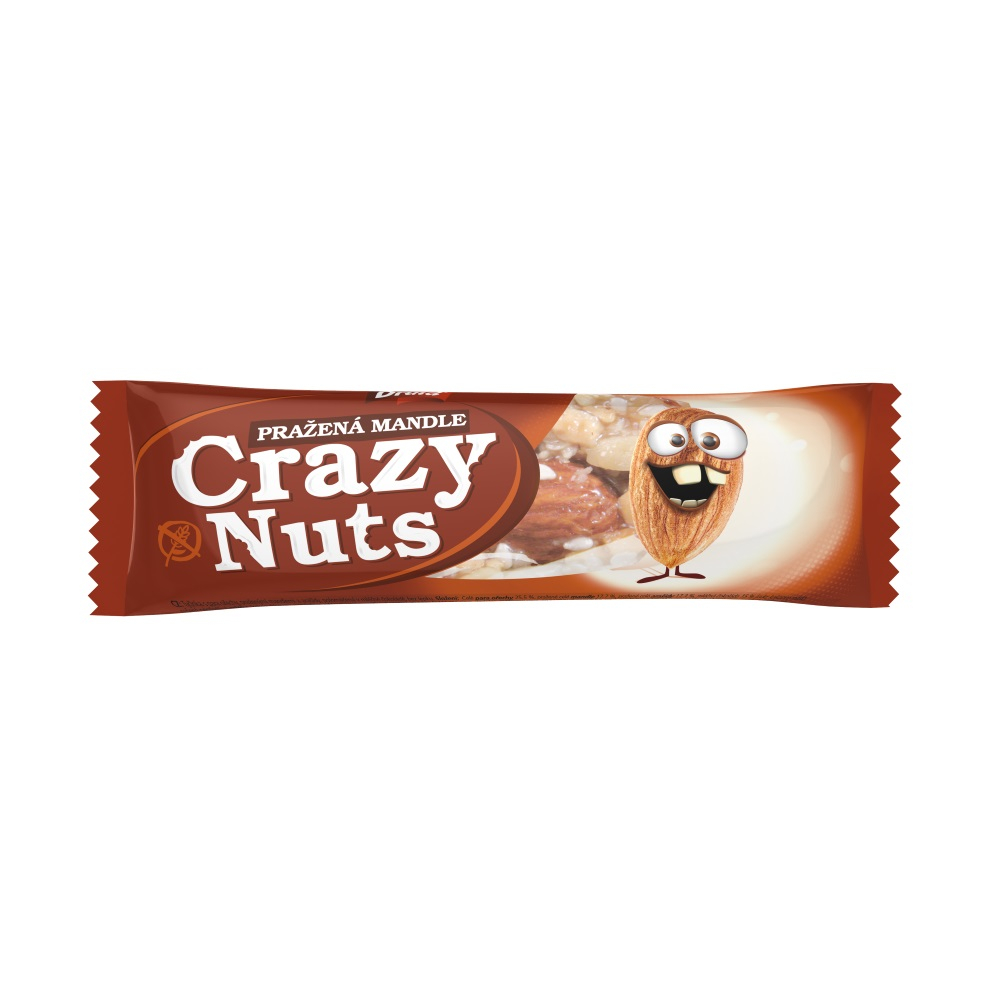 8595240903393 EAN Druid Crazy Nuts Pražené Mandle V Mliečnej čokoláde