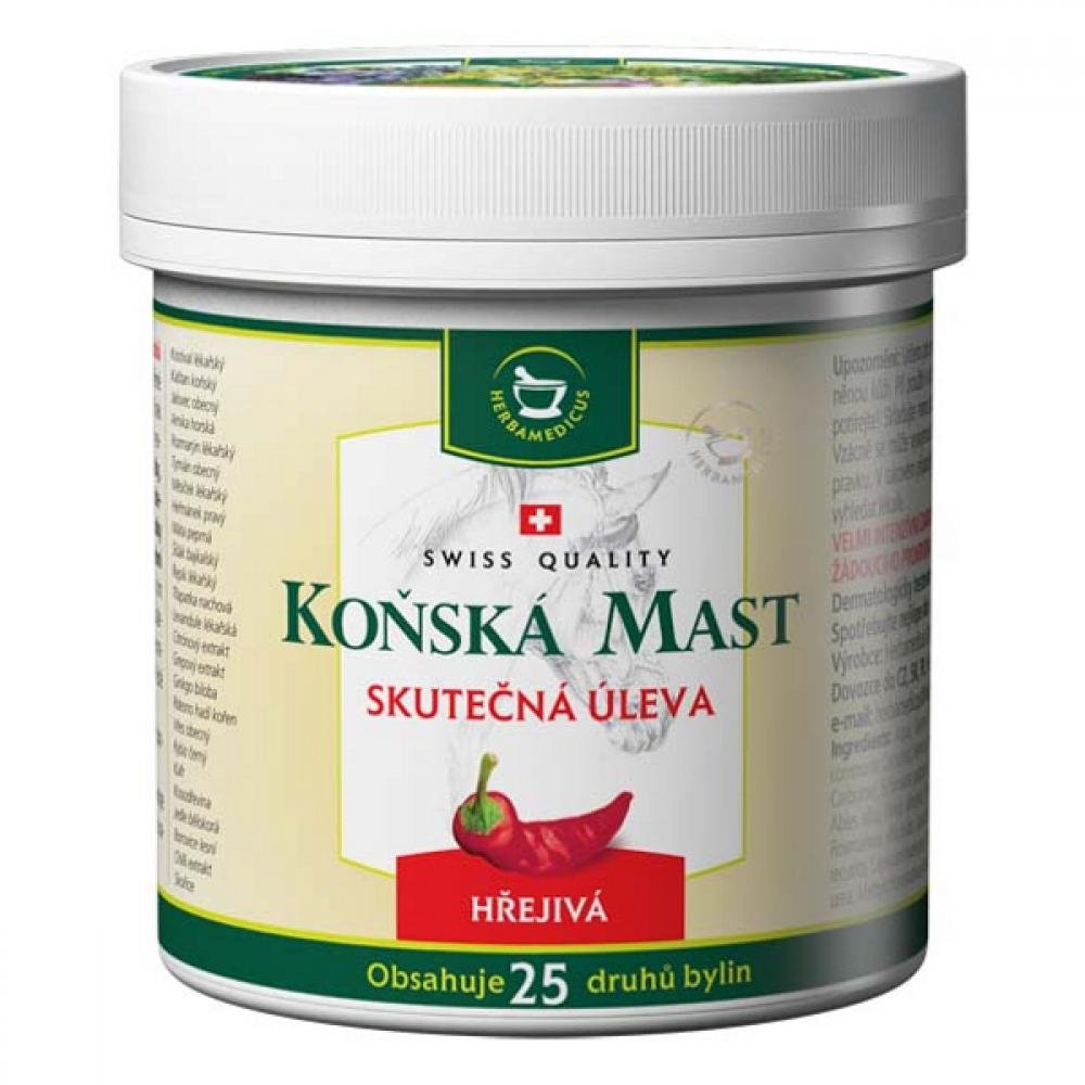 Obrázok Herbamedicus Konská masť hrejivá 250 ml